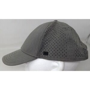 Melin A-Game Hydro Hat Cap Size Medium Large Gray Performance SnapBack Vented